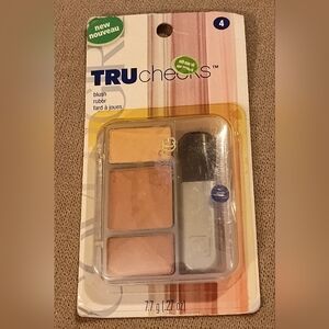 NWT! Cover Girl Ruche TruChecks Blush Palette with Brush